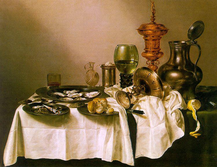 Willem Claesz Heda Still Life with a Gilt Goblet oil painting image